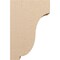 Ekena Millwork 11"W x 22"D x 33"H Classic Van Buren Rough Cedar Woodgrain TimberThane Corbel, Primed Tan CORUR11X22X33VANRCPR - alternate 4